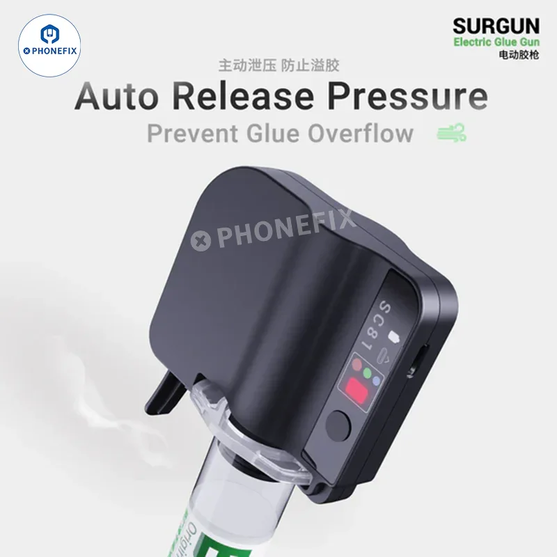 2UUL SurGun Electric Glue Gun Phone Repair Solder Flux Dispenser - Image 4