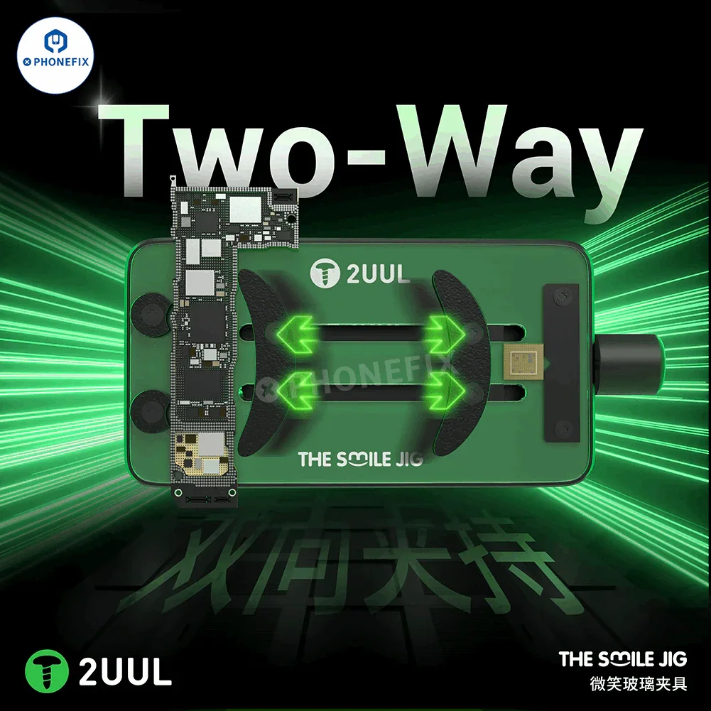 2UUL THE SMILE JIG OX Glass Fixture Phone PCB IC Soldering Clamp - Image 5