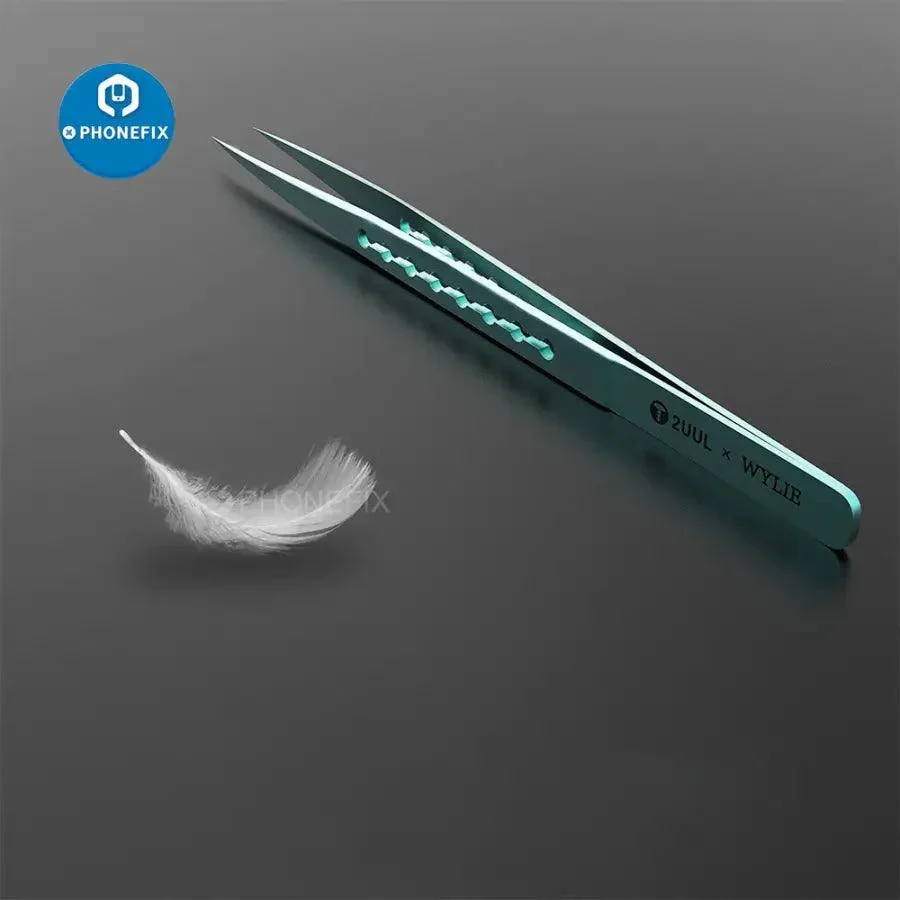 2UUL Ti11 Titanium Alloy Tweezers iPhone Fingerprint Tweezers - Image 6