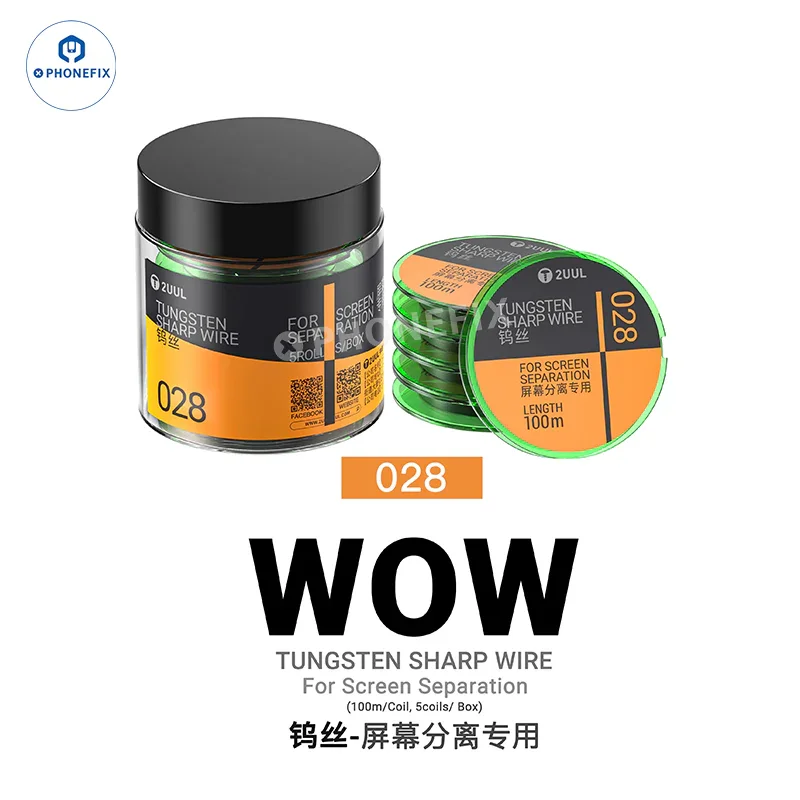 2UUL Tungsten Sharp 0.035/0.028/0.015mm Screen Separation Wire - Image 8
