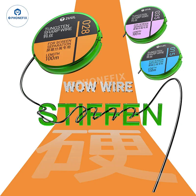 2UUL Tungsten Sharp 0.035/0.028/0.015mm Screen Separation Wire - Image 9