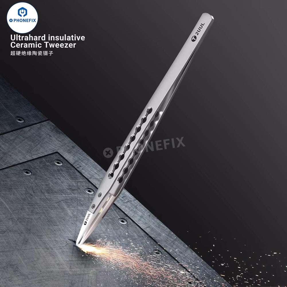 2UUL TW31 Ceramic Tweezers IC Component Disassembly Pickup Tool - Image 4