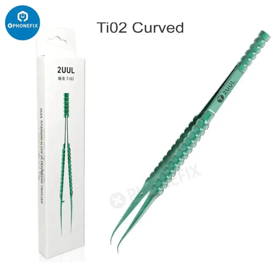 2UUL Tweezers Ultra-precision Titanium Alloy Fingerprint Tweezers - Image 4