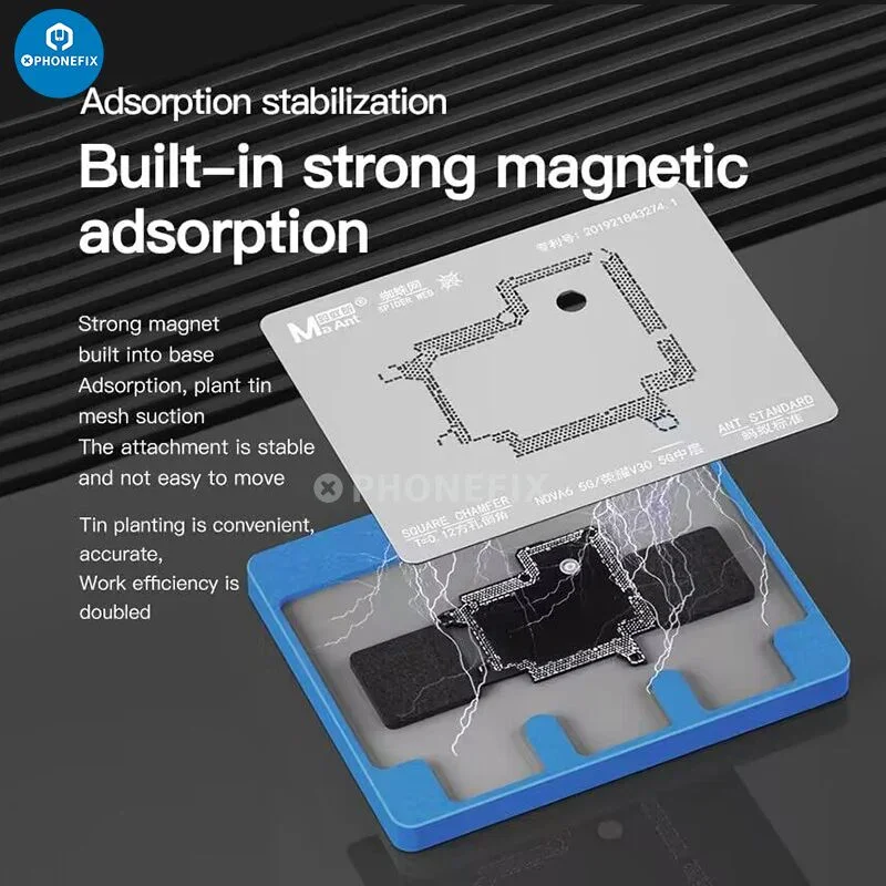 2UUL Universal Magnetic Platform For Phone Board Mid Frame Reballing - Image 4