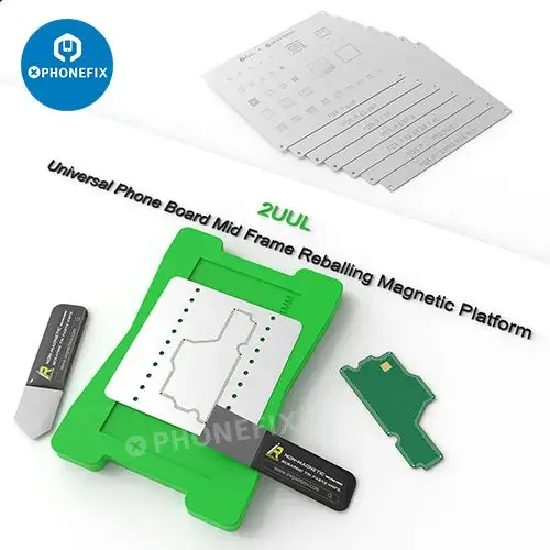 2UUL Universal Magnetic Platform For Phone Board Mid Frame Reballing - Image 6