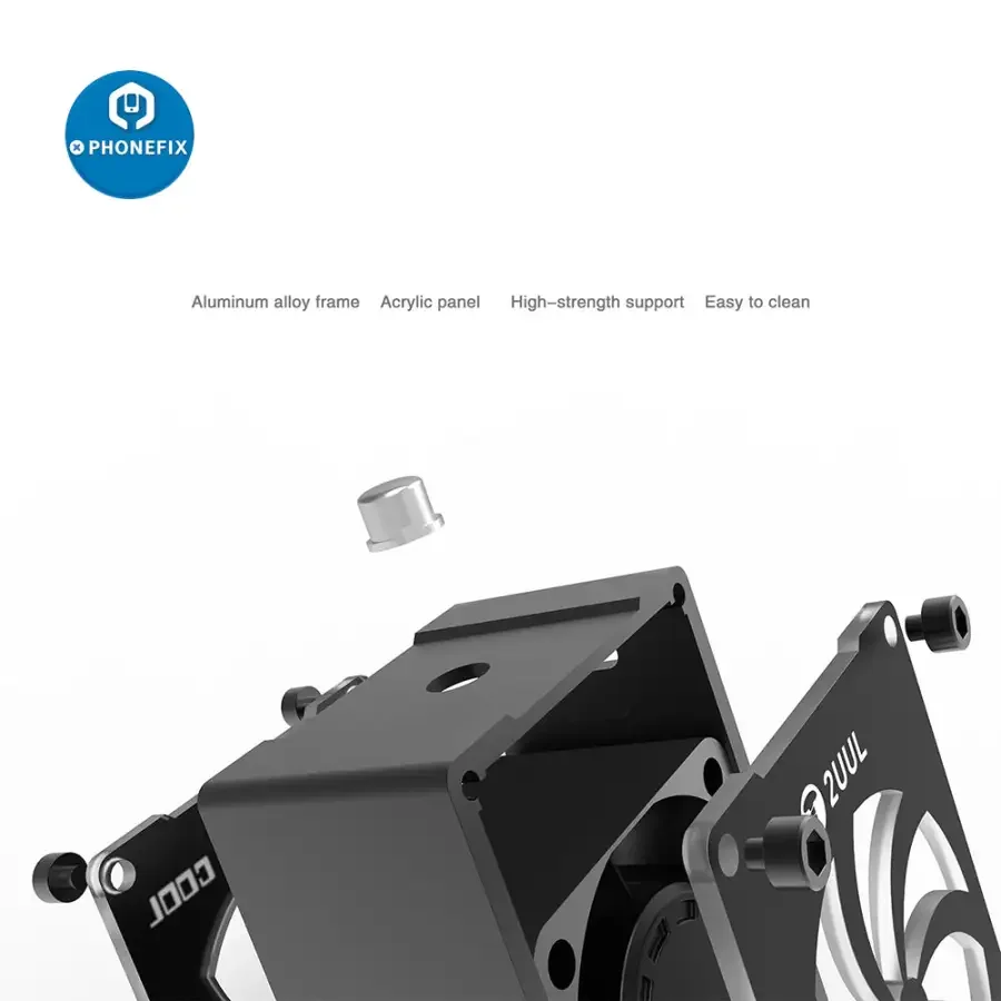 2UUL USB Mini Cooling Fan Welding Smoke Exhaustor - Image 8