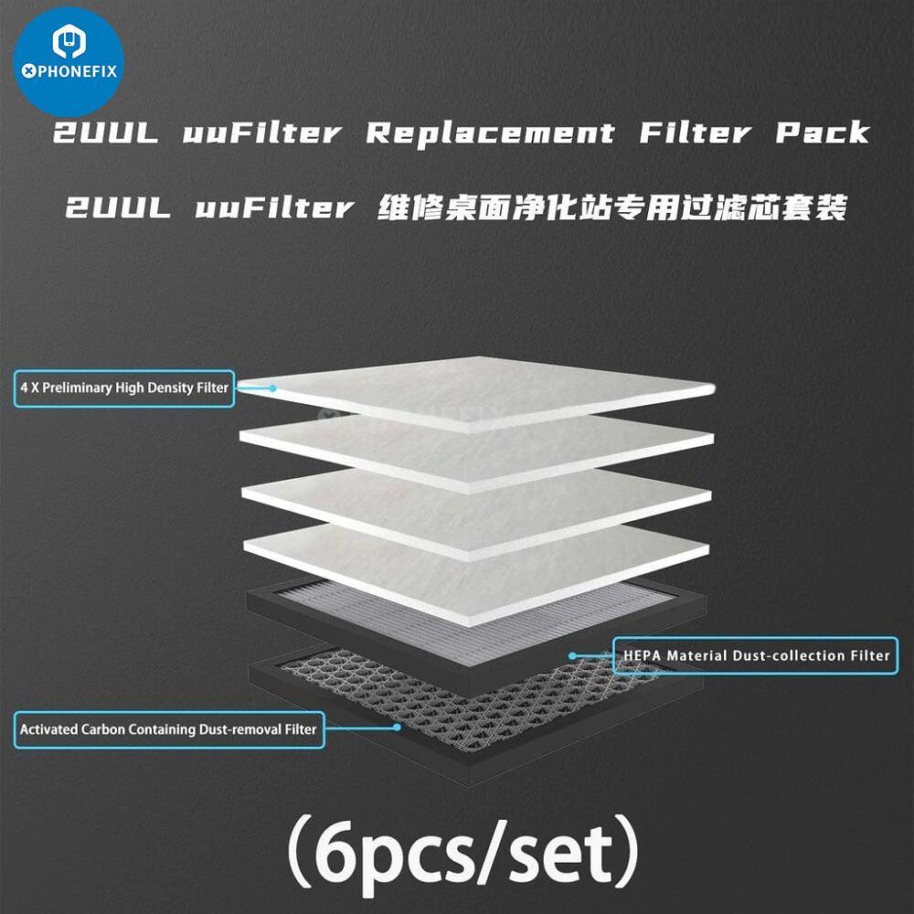 2UUL uufilter Desktop Welding Fume Extractor Soldering Smoke Filter - Image 4