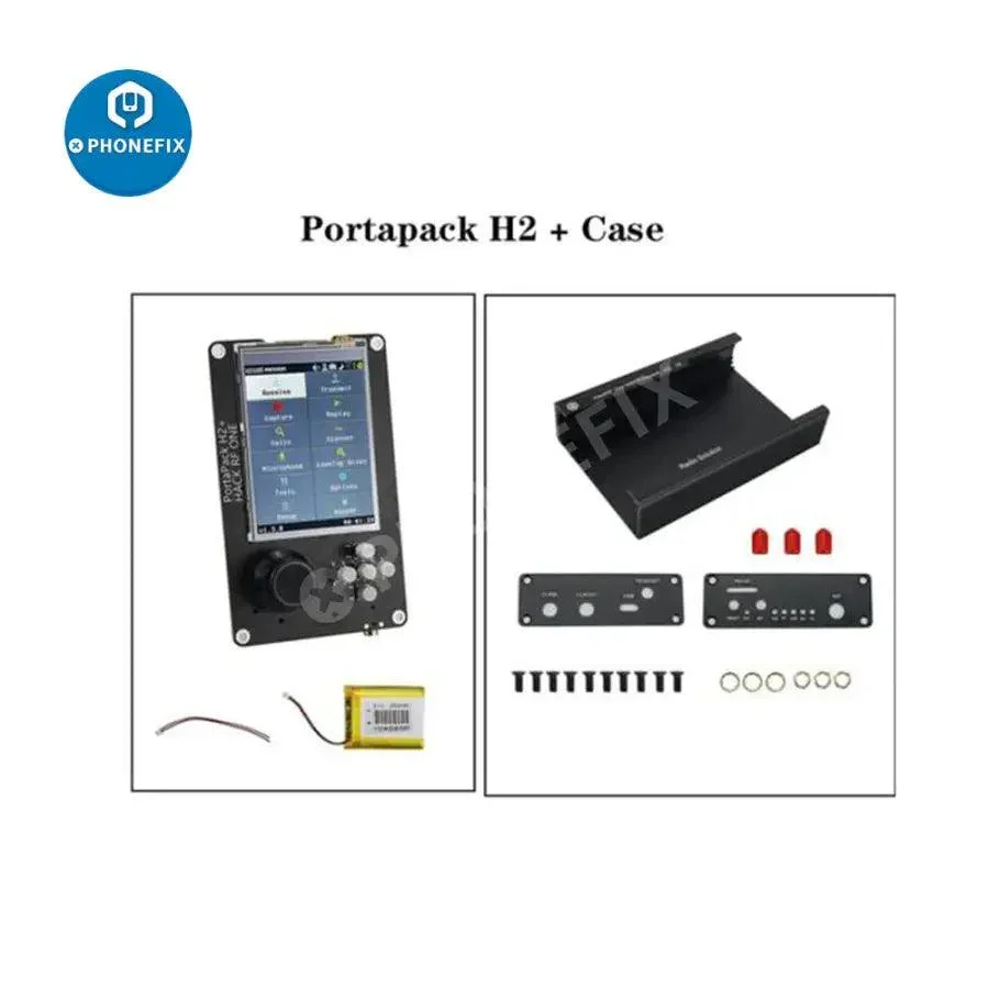 3.2" PortaPack H2+HackRF One+Antenna+Case Kit SDR Radio 1MHz-6GHz Assembled - Image 11