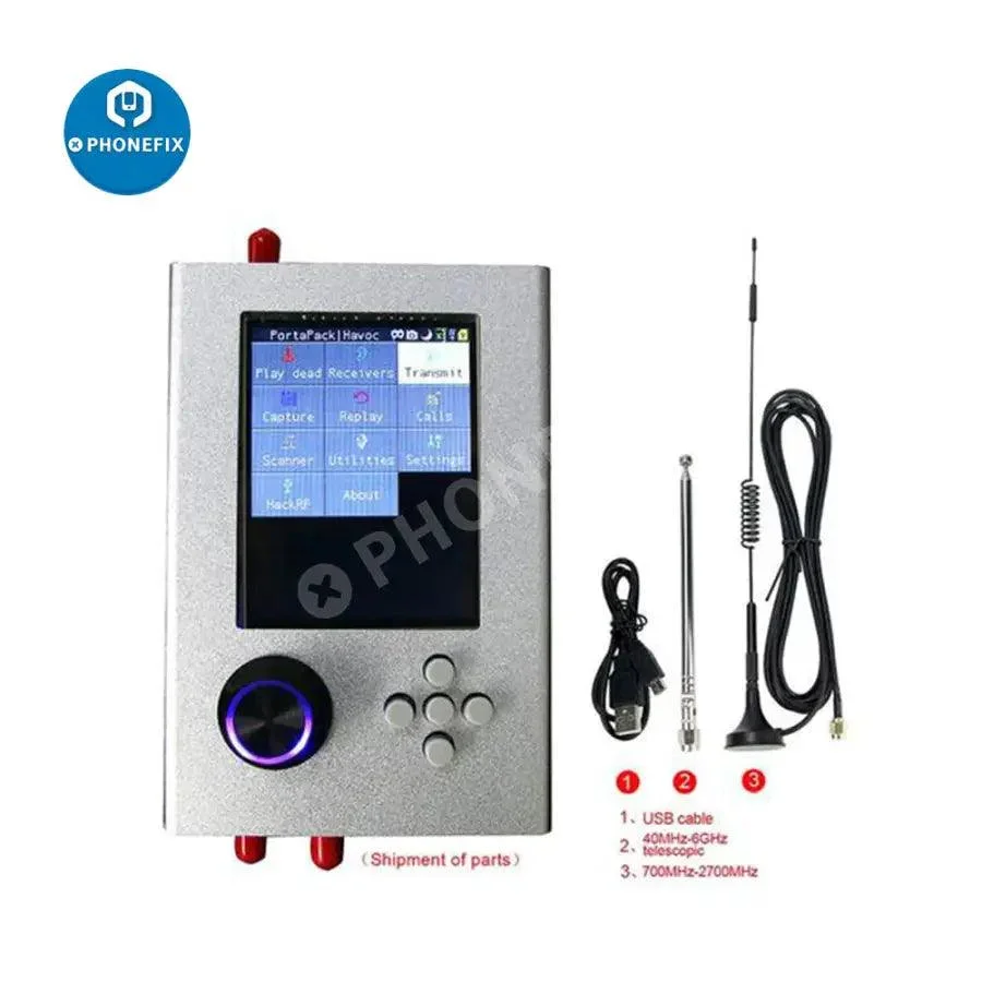 3.2" PortaPack H2+HackRF One+Antenna+Case Kit SDR Radio 1MHz-6GHz Assembled - Image 8