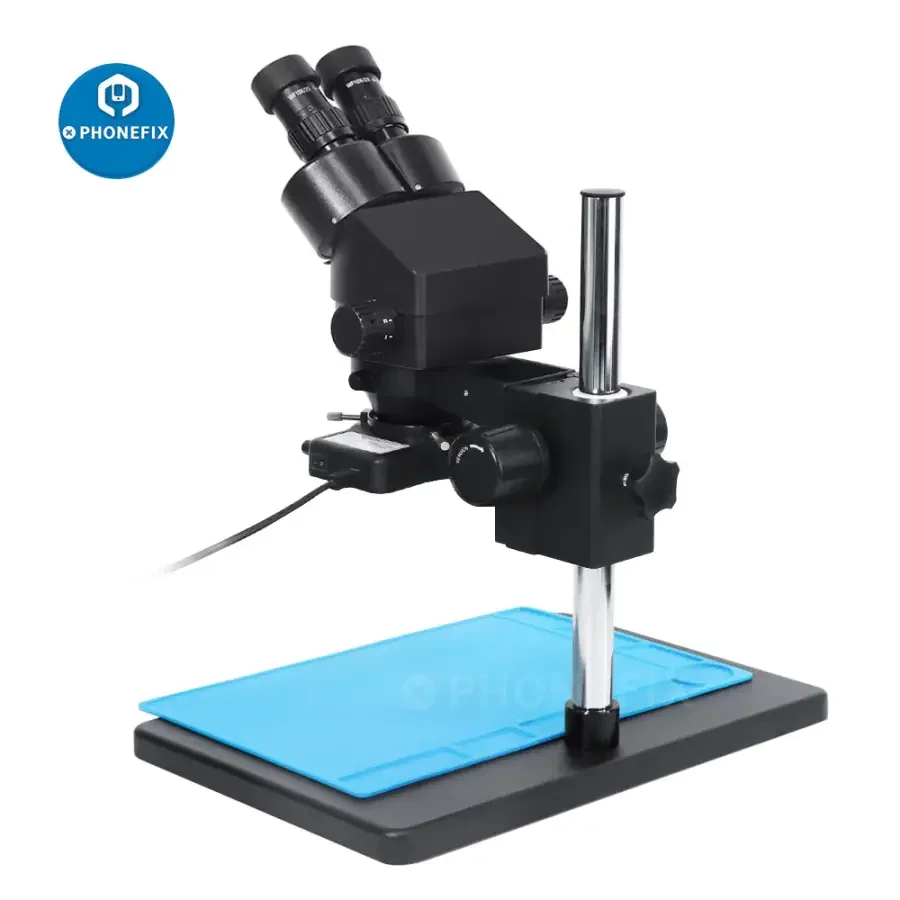 3.5X-90X Binocular Stereo Microscope With 56 Adjustable LED Light - Image 7