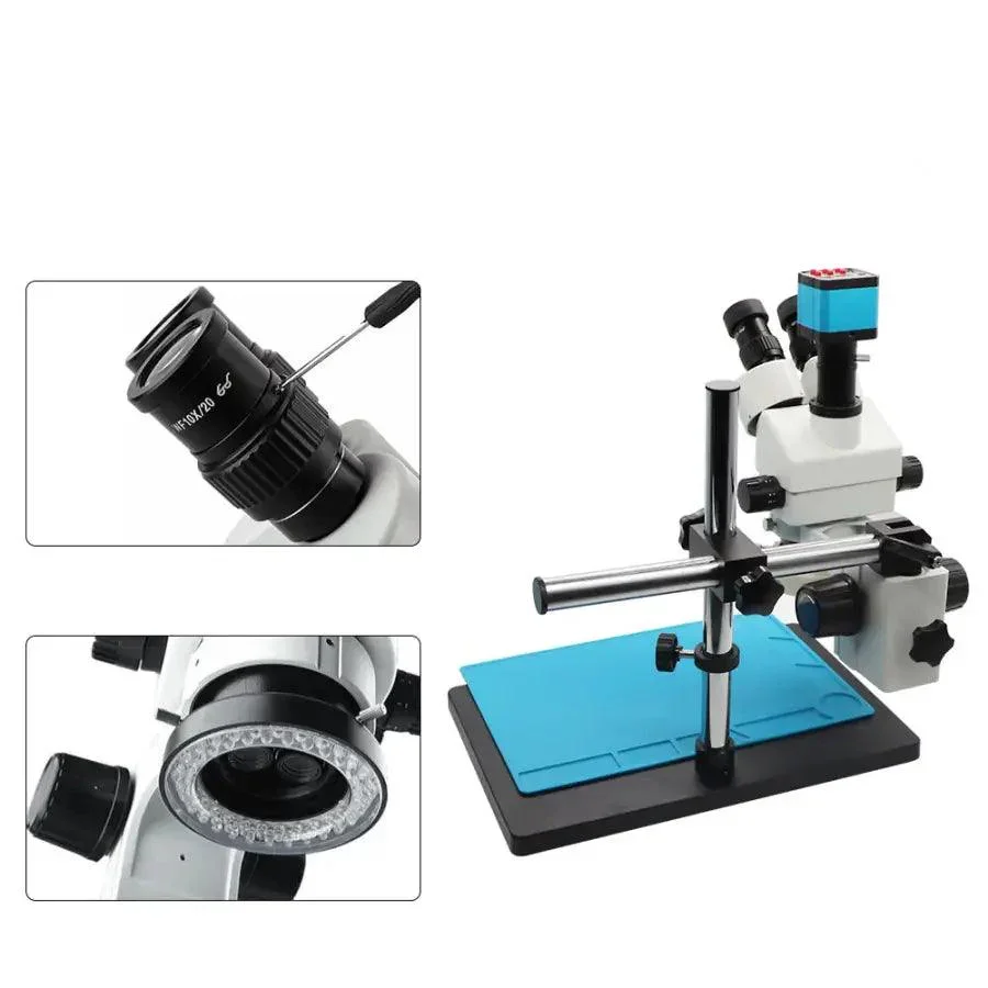 3.5X-90X Digital Trinocular Microscope with 38MP HDMI Video Camera - Image 8