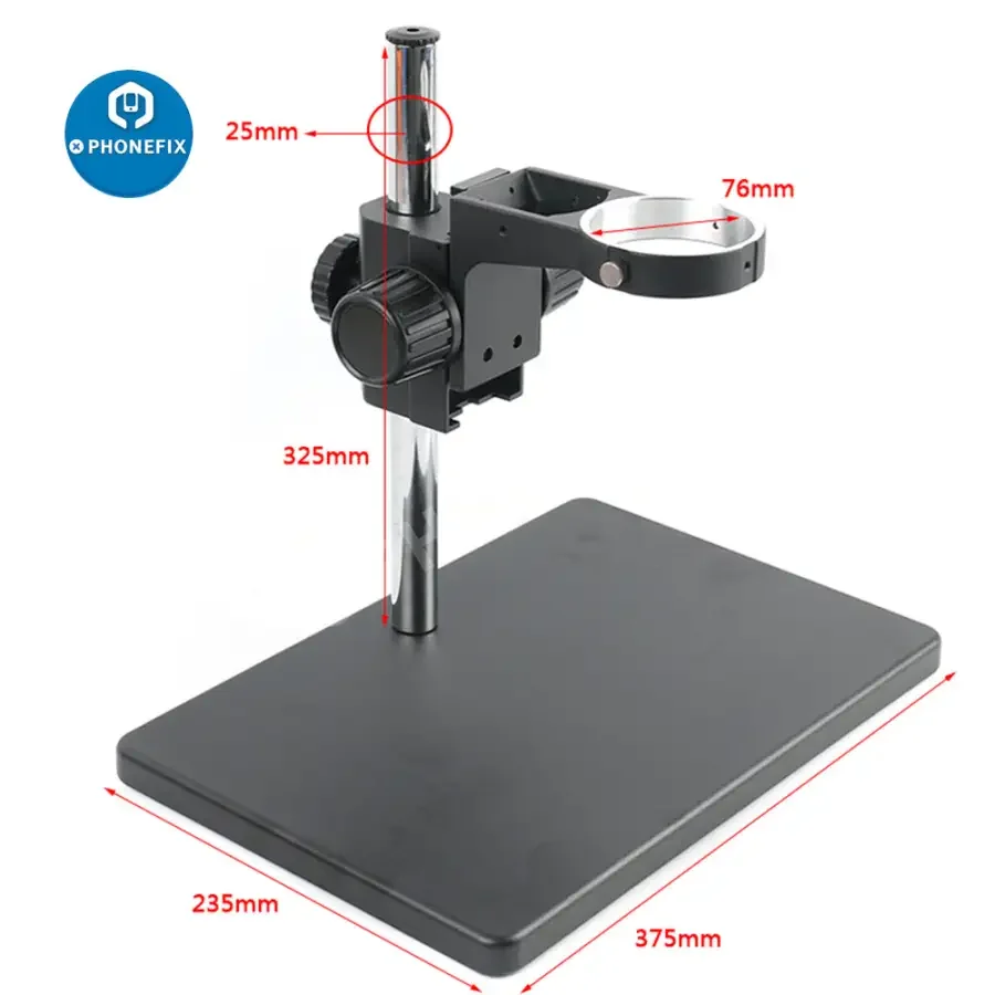 3.5X-90X Trinocular Stereo Microscope 144 LED Light+Mat For Soldering - Image 17