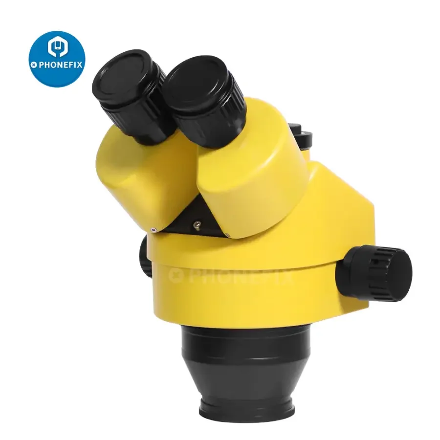 3.5X-90X Trinocular Zoom Stereo Microscope Head with 2.0X 0.5X Objective Lens - Image 6