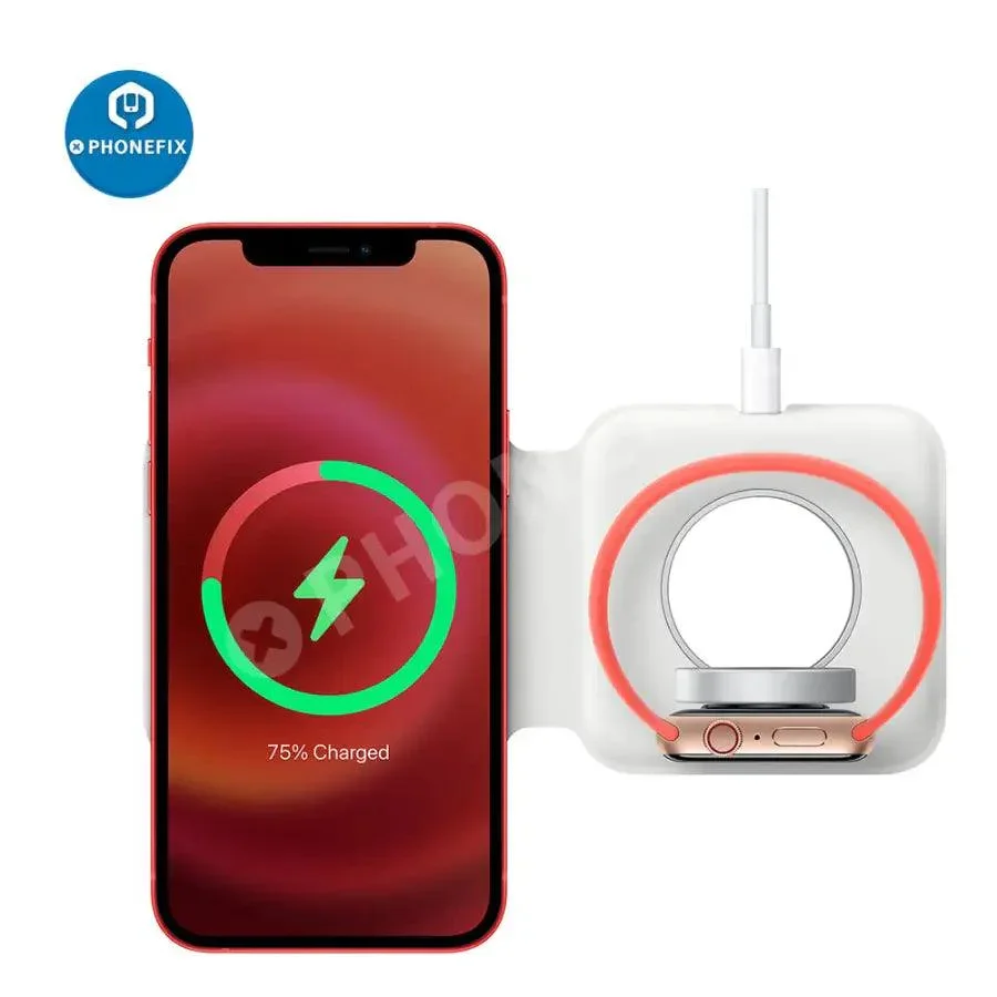 3 In 1 MagSafe Duo Dual Wireless Charger For iPhone iWatch AirPods - Image 4