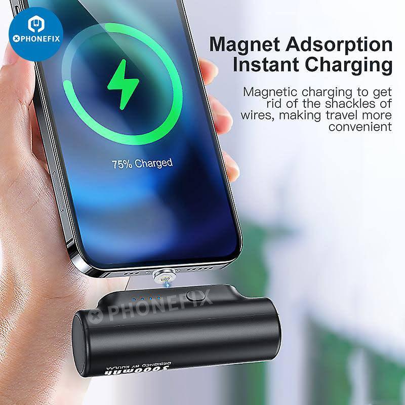 3 In 1 Power Bank External Battery Charger Mobile Phone Charging Tool - Image 2