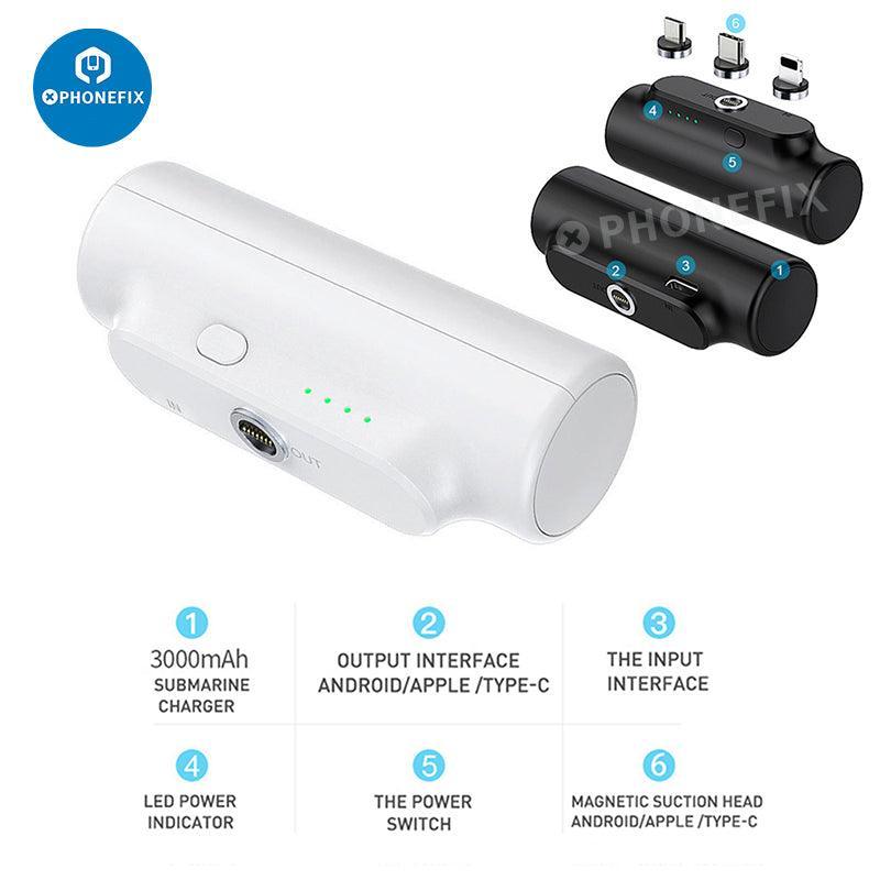 3 In 1 Power Bank External Battery Charger Mobile Phone Charging Tool - Image 9