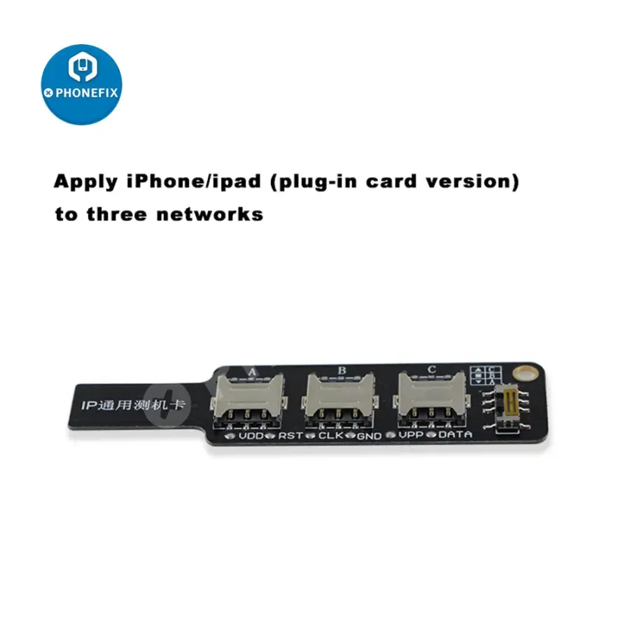 3 In 1 Universal IP Test Card For iPhone Android SIM Signal Test - Image 5