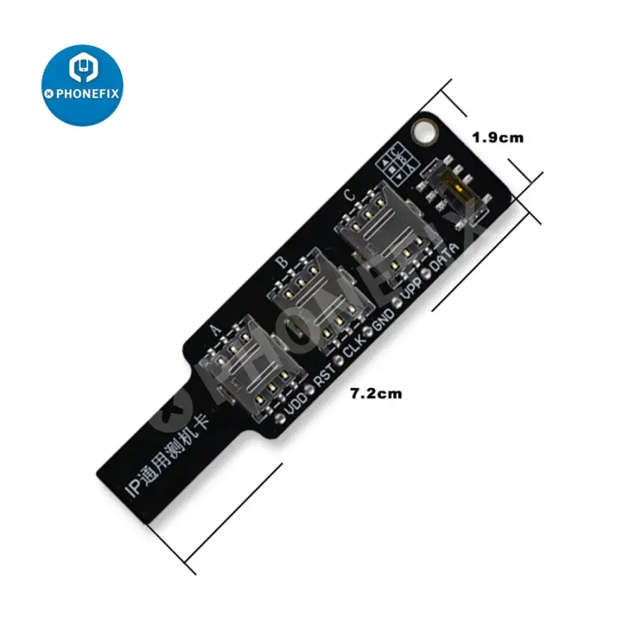 3 In 1 Universal IP Test Card For iPhone Android SIM Signal Test - Image 7
