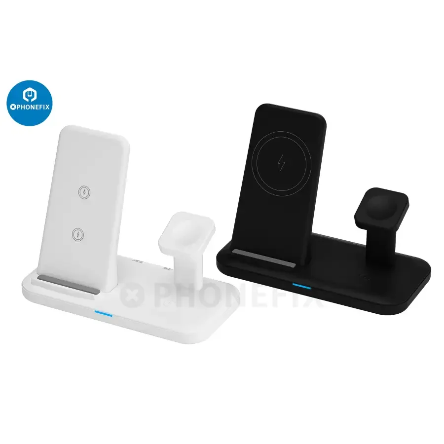 3 in 1 Wireless Charging Station Fast Charger for Phone iWatch AirPods - Image 11