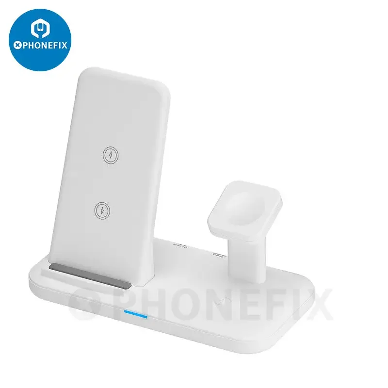3 in 1 Wireless Charging Station Fast Charger for Phone iWatch AirPods - Image 9