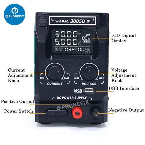 3005D-IV 30V 5A Digital High Precision Adjustable DC Power Supply - Image 4