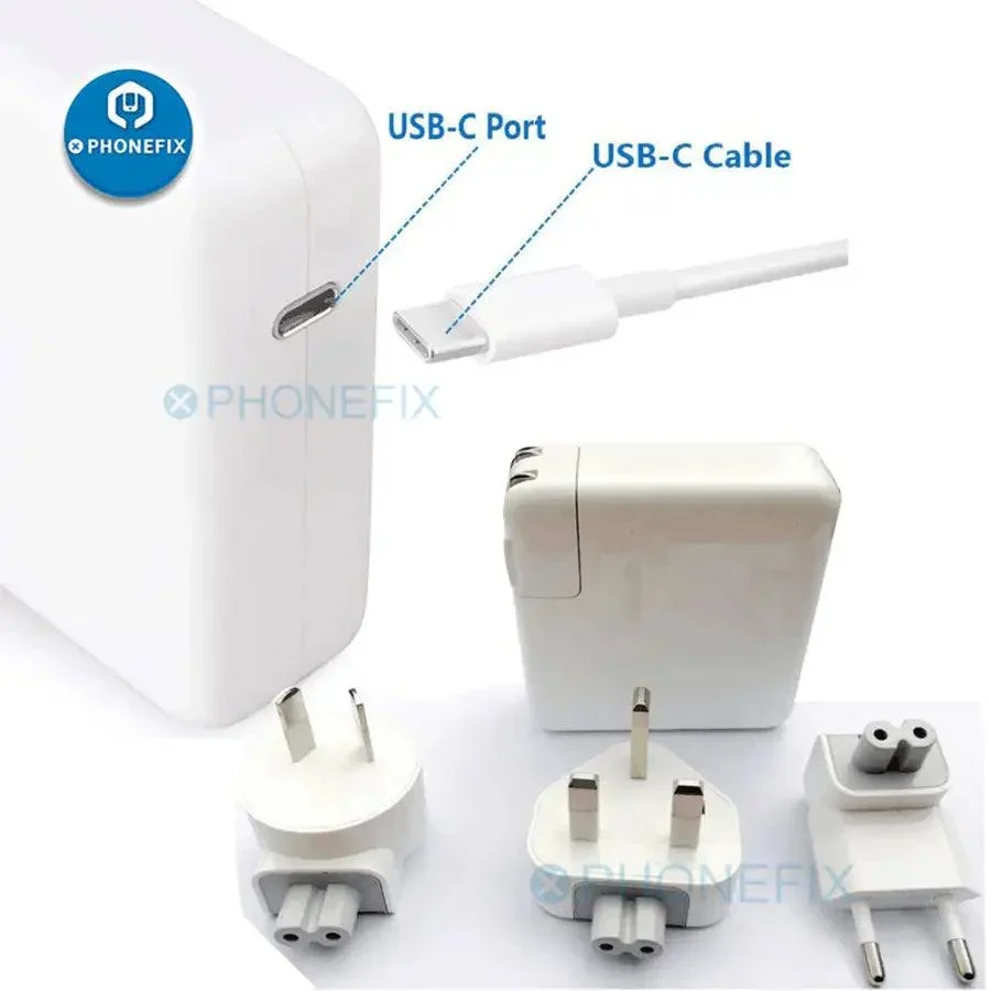 30W 61W 87W USB-C Laptop Power Adapter PD Charger For Macbook - Image 3