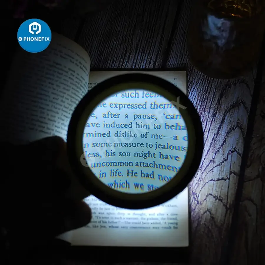 30X Handheld Magnifier With Light For Soldering/ Inspection Jewelry/Seniors Reading - Image 9