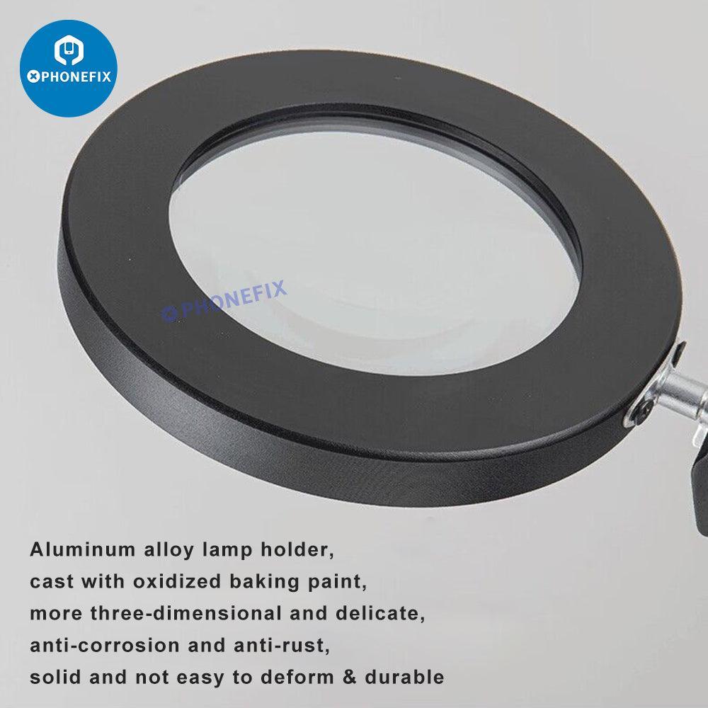 30X LED Lights Magnifying Glass Illuminated Magnifier Lamp - Image 6