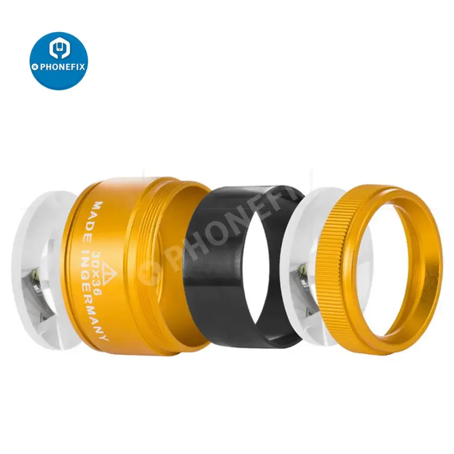 30X Portable Handheld Magnifier For Phone Repair Jewelry Identification - Image 2