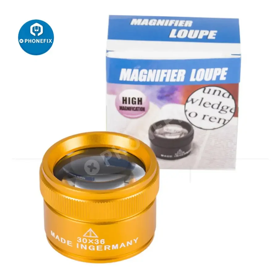 30X Portable Handheld Magnifier For Phone Repair Jewelry Identification - Image 5