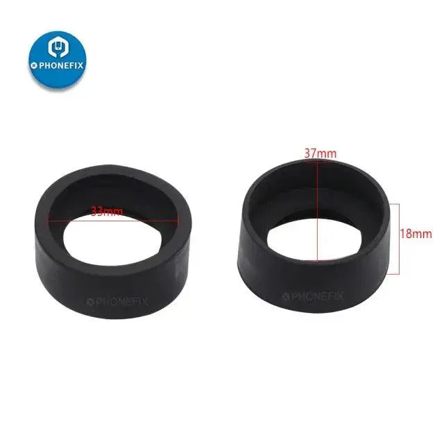32/33mm Rubber Eyepiece Cover For Microscope Eye Shields Protection - Image 3