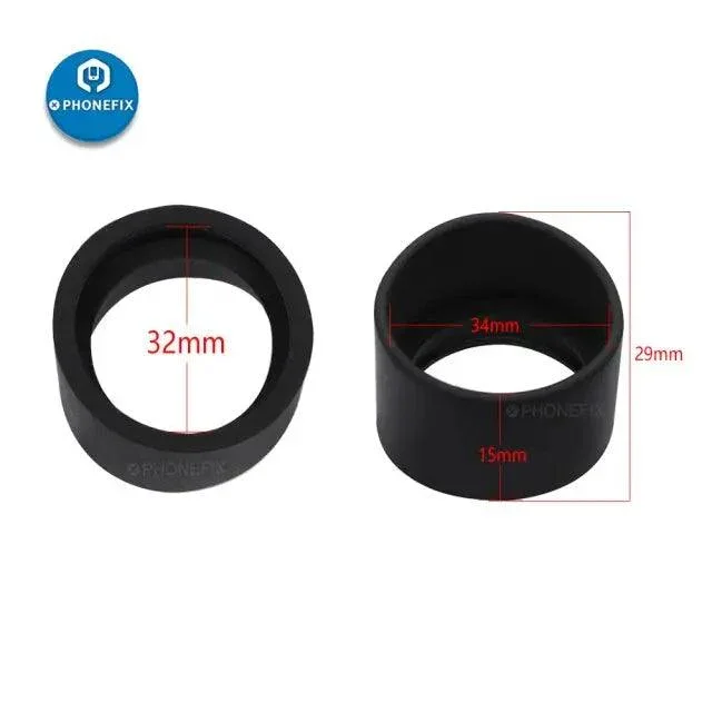 32/33mm Rubber Eyepiece Cover For Microscope Eye Shields Protection - Image 5