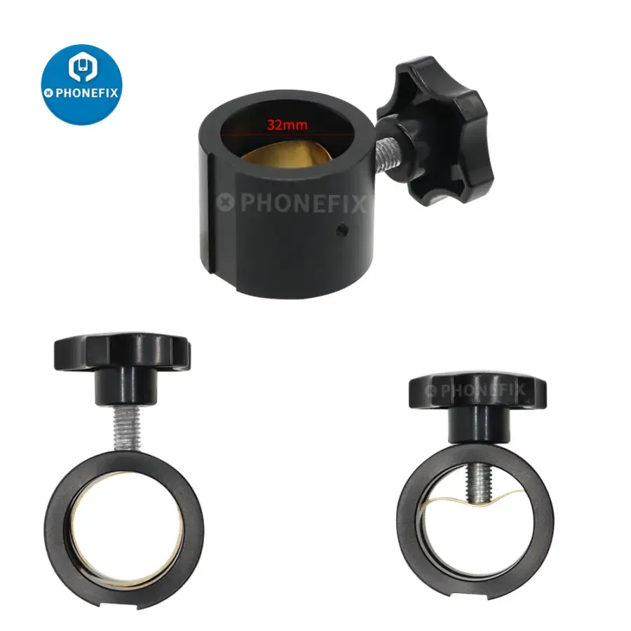 32MM Microscope Rotate 360 Degrees Bracket Fixed Ring - Image 3