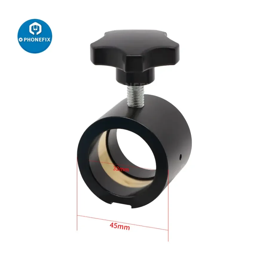 32MM Microscope Rotate 360 Degrees Bracket Fixed Ring - Image 4