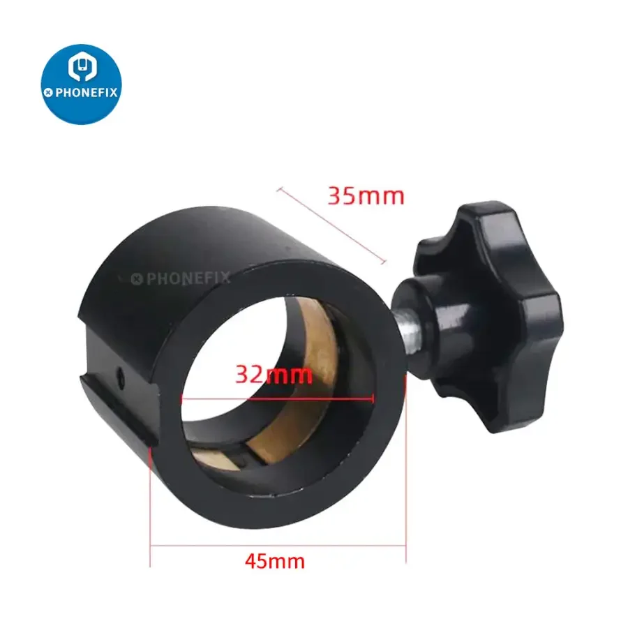 32MM Microscope Rotate 360 Degrees Bracket Fixed Ring - Image 7