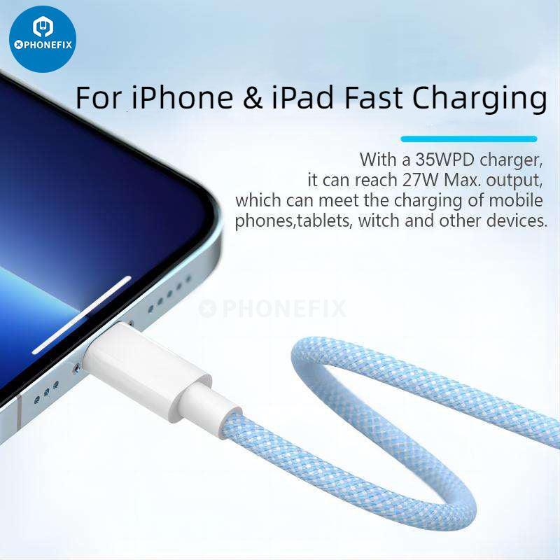 35W USB-C Charge Cable Data Transfer Line For iPhone 15 Series - Image 5