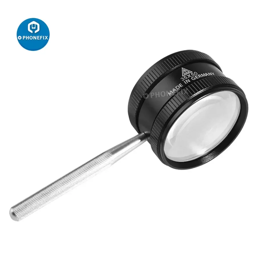 35X Zinc Alloy Portable Loupe Magnifier For Reading/ Phone Repair - Image 3