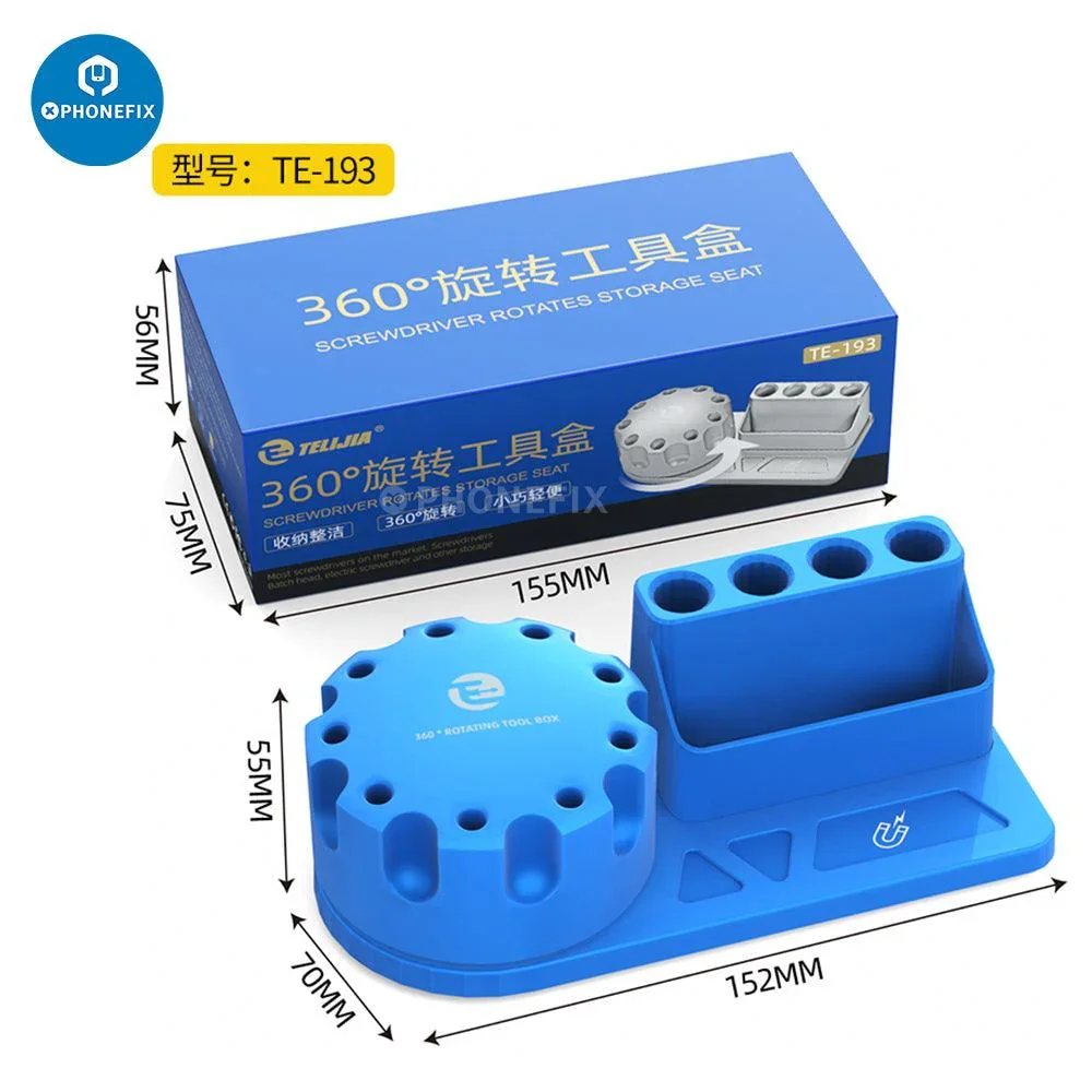 360 degree 2UUL Rotary Screwdriver Storage Holder - Image 5