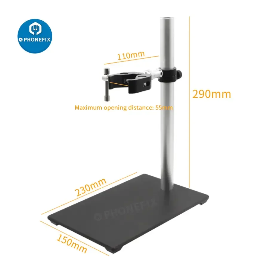 360° Rotatable Microscope Set Industrial Camera with 130X Lens Super Clamp - Image 5