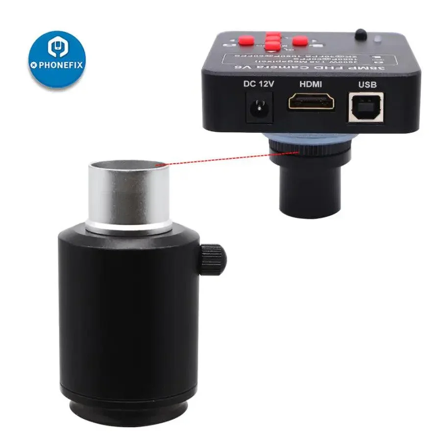 38mm CTV Stereo Industrial Microscope C-Mount Camera Adapter - Image 3