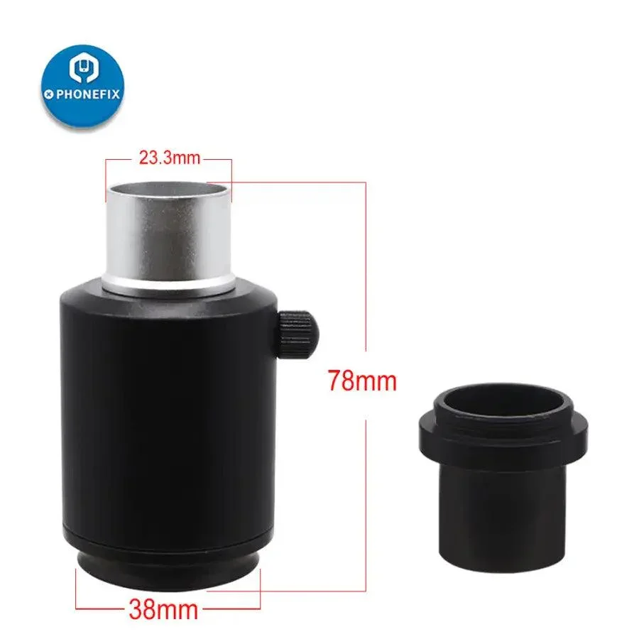 38mm CTV Stereo Industrial Microscope C-Mount Camera Adapter - Image 4