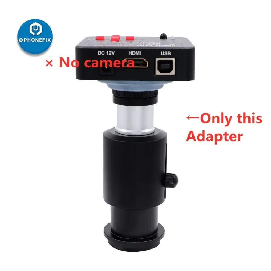 38mm Industrial Camera Adapter 23.3mm C Mount Microscope Camera Tube - Image 5