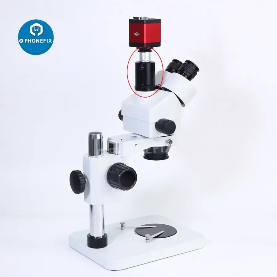 38mm Industrial Camera Adapter 23.3mm C Mount Microscope Camera Tube - Image 6