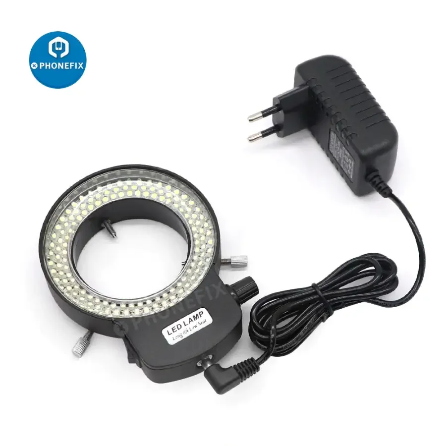 38MP 1080P FHD HDMI USB Microscope Camera 180X C-Mount Lens Light - Image 5