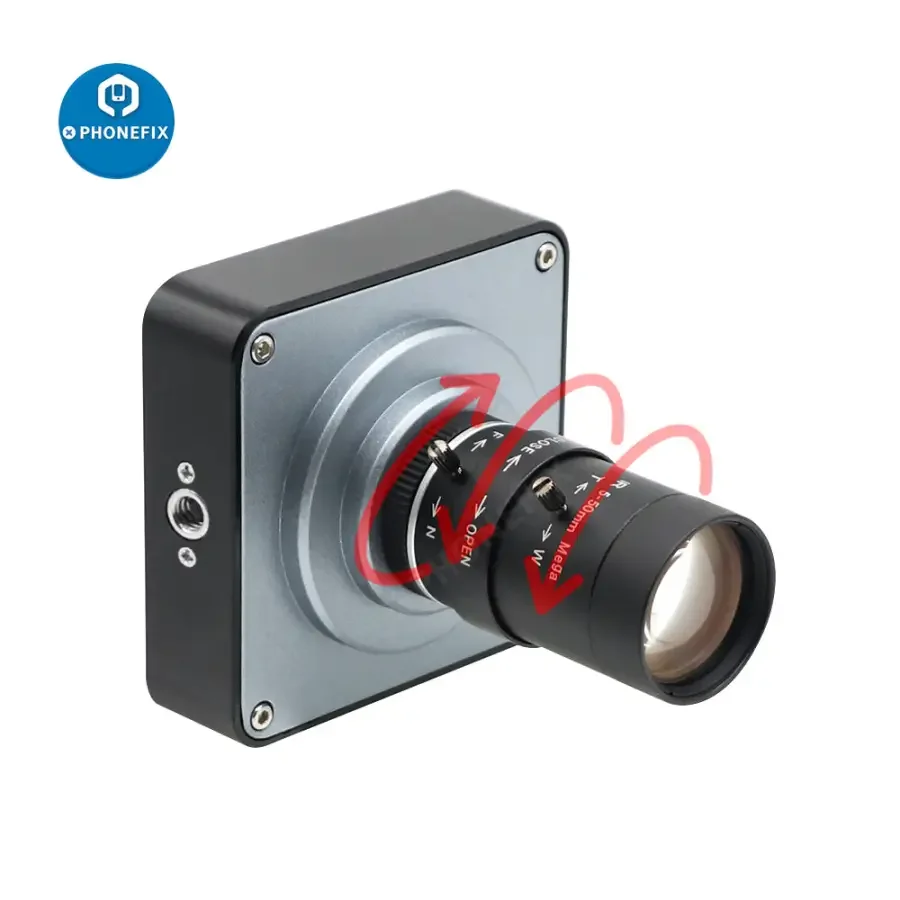 38MP 60FPS 3800W Camera 5.0-50mm F1.6 Lens Lens Industry Live Camera - Image 4