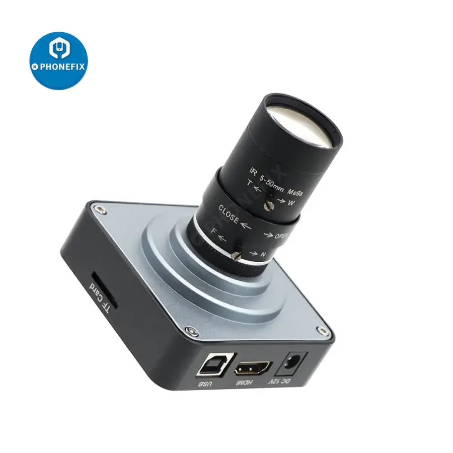 38MP 60FPS 3800W Camera 5.0-50mm F1.6 Lens Lens Industry Live Camera - Image 6
