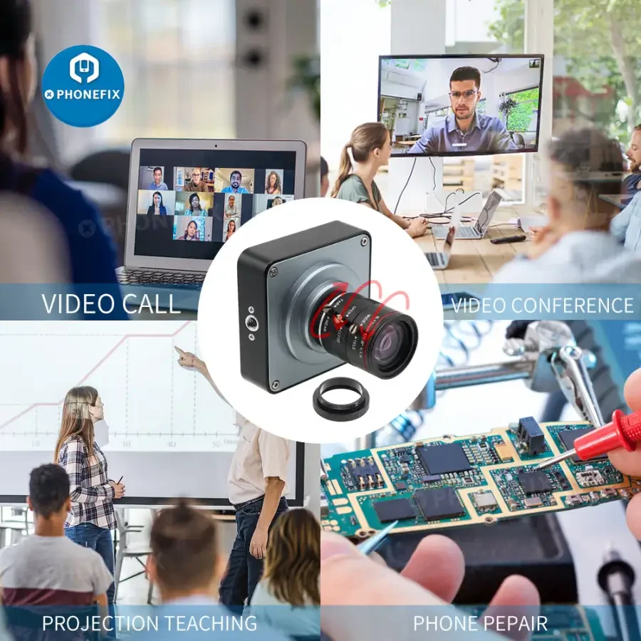 38MP 60FPS HDMI Camera 6-12mm F1.6 Lens Live Industry Digital Camera - Image 2