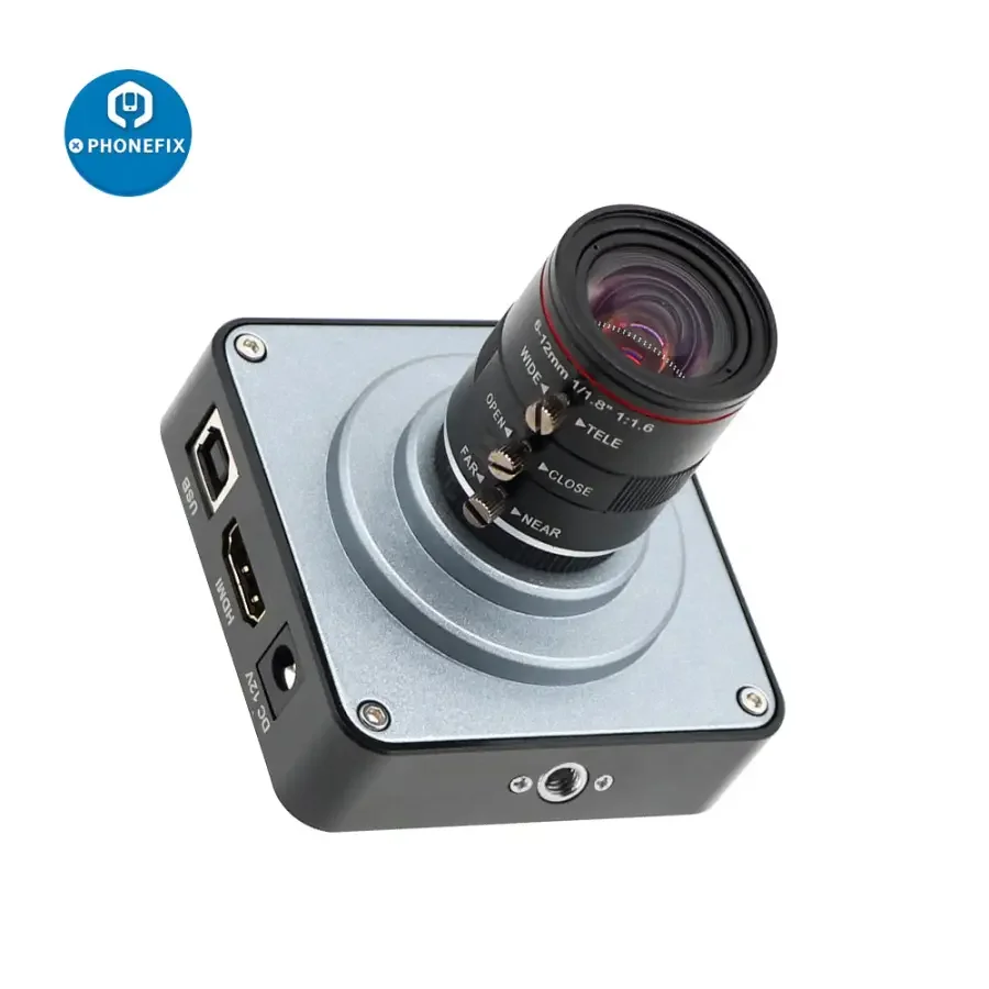 38MP 60FPS HDMI Camera 6-12mm F1.6 Lens Live Industry Digital Camera - Image 9