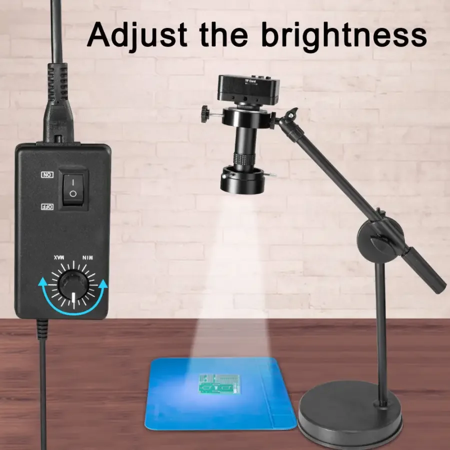 38MP HDMI 1080P Camera USB Industrial Microscope SMD Soldering - Image 4