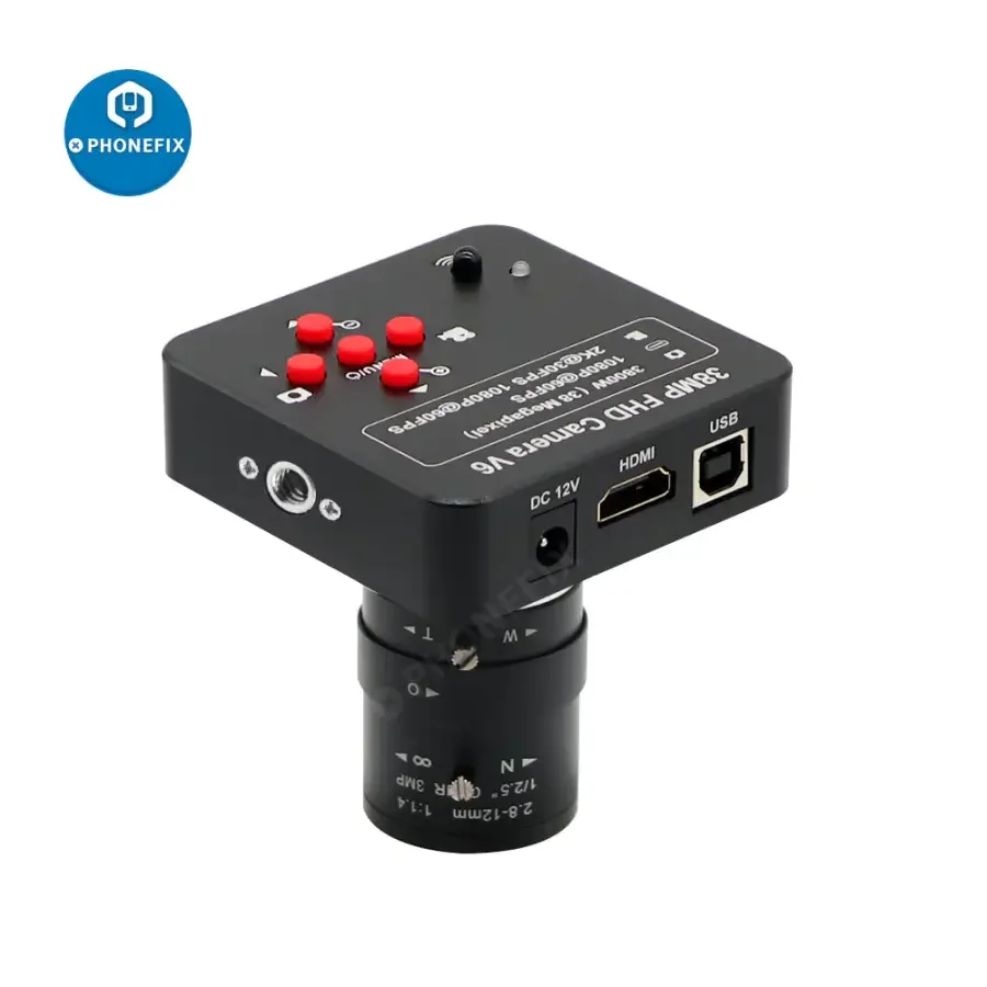 38MP HDMI 3800W Camera 2.8-12mm F1.4 Lens Industry Live Camera - Image 5
